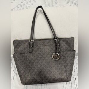 Michael Kors Charcoal Signature Tote